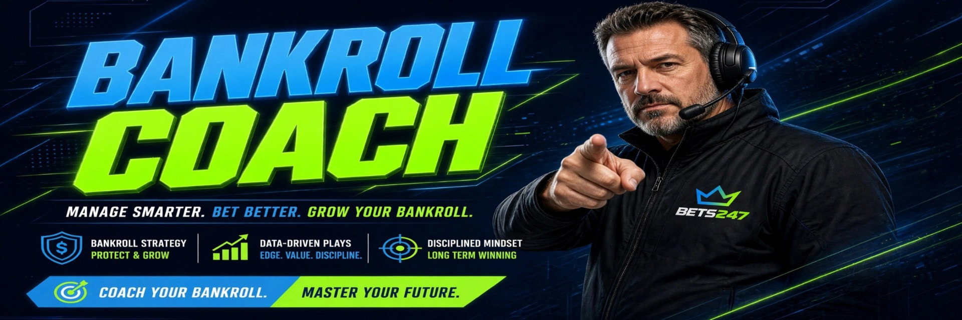 Bankroll Coach - manage smarter, bet better, grow your bankroll