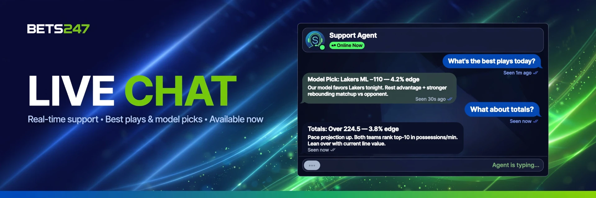 BETS247 Live Chat