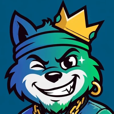 BETS247 wolf mascot